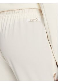 Liu Jo Sport Spodnie materiałowe TA5140 TS423 Biały Regular Fit. Kolor: biały. Materiał: syntetyk. Styl: sportowy #3