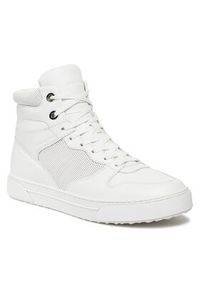 MICHAEL Michael Kors Sneakersy Barett High Top 42F3BRFE5L Biały. Kolor: biały. Materiał: skóra
