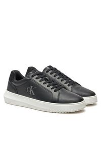 Calvin Klein Jeans Sneakersy Chunky Cupsole Low Mg YM0YM01253 Czarny. Kolor: czarny. Materiał: skóra