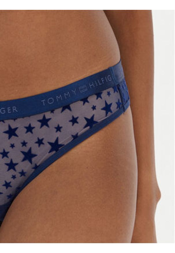 TOMMY HILFIGER - Tommy Hilfiger Komplet stringów UW0UW06135 Kolorowy. Materiał: syntetyk. Wzór: kolorowy