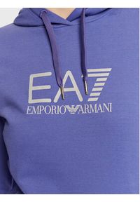 EA7 Emporio Armani Bluza 8NTM36 TJCQZ 1532 Fioletowy Regular Fit. Kolor: fioletowy. Materiał: bawełna