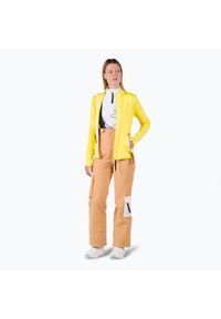 Bluza narciarska damska Rossignol Climi. Kolor: żółty. Sezon: zima. Sport: narciarstwo