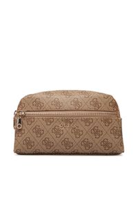 Guess Kosmetyczka PW7564 P6273 Beżowy ciemny. Kolor: beżowy. Materiał: skóra #1