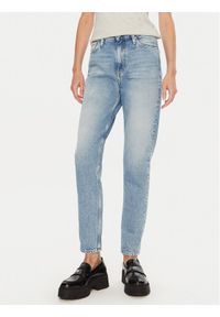 Calvin Klein Jeans Jeansy J20J224036 Niebieski Mom Fit. Kolor: niebieski