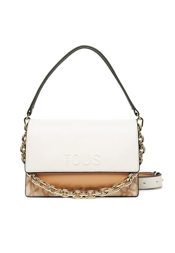 Tous - TOUS Torebka Kaos Icon 2002287601 Écru. Materiał: skórzane