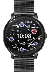 Smartwatch Rubicon RNBE66 Czarny (sr014e). Rodzaj zegarka: smartwatch. Kolor: czarny