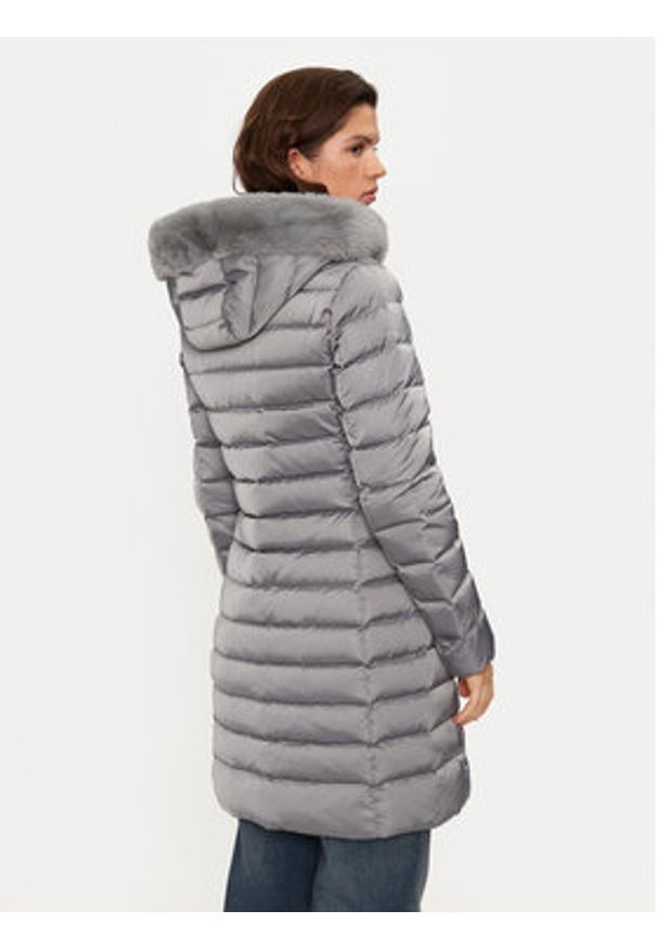 Geox Płaszcz zimowy Bettanie W4626H T3122 F1787 Szary Regular Fit. Kolor: szary. Materiał: syntetyk. Sezon: zima