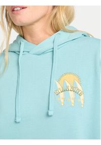 Billabong Bluza Ready And Set EBJSF00184 Turkusowy Loose Fit. Kolor: turkusowy. Materiał: bawełna #4