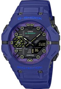 Zegarek sportowy G-SHOCK Casio G-Shock GA-B001CBR-2AER BLUETOOTH 200m niebieski. Kolor: niebieski. Styl: sportowy