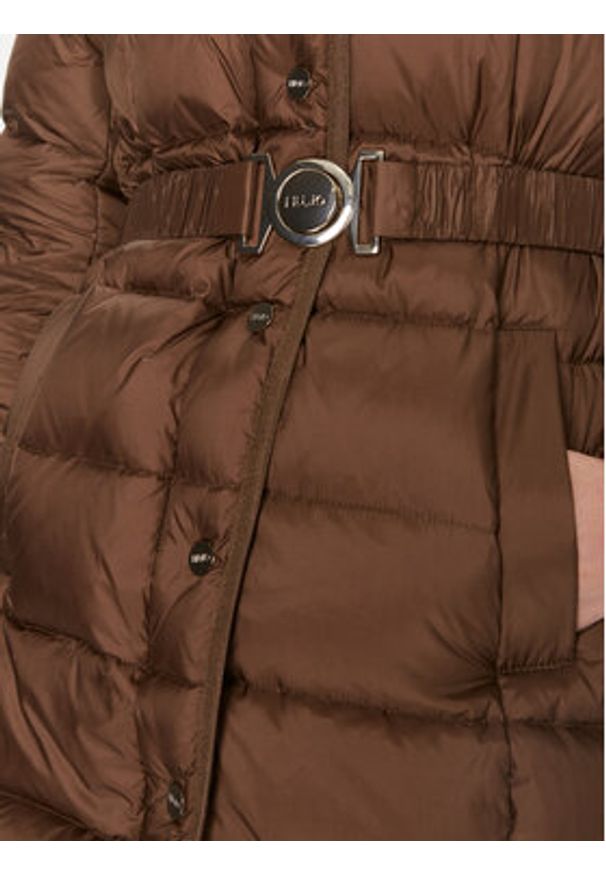 Liu Jo Płaszcz przejściowy MF3061 T3130 Brązowy Regular Fit. Kolor: brązowy. Materiał: syntetyk