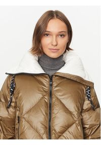 Deha Kurtka puchowa D93581 Brązowy Regular Fit. Kolor: brązowy. Materiał: syntetyk, puch #2