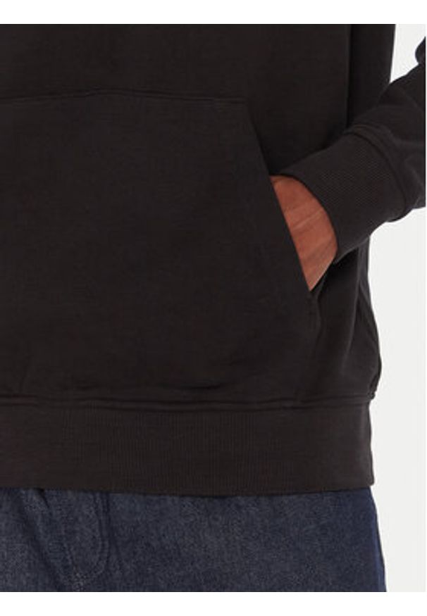 Tommy Jeans Bluza DM0DM22092 Czarny Relaxed Fit. Kolor: czarny. Materiał: bawełna