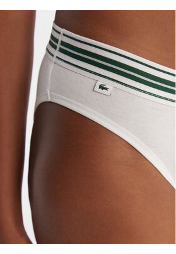 Lacoste Figi klasyczne 8F1333 Biały. Kolor: biały. Materiał: bawełna