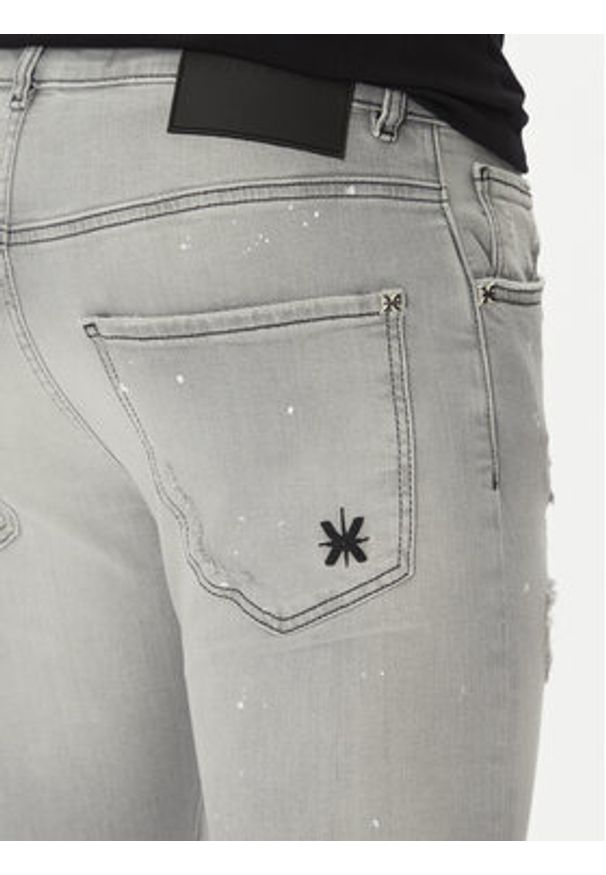 Richmond X Jeansy UMP25286JE Szary Slim Fit. Kolor: szary