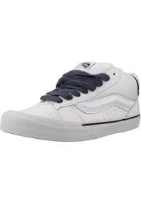 Tenisówki Vans Model Knu Mid Kolor Biały. Kolor: biały. Materiał: tkanina, skóra