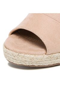 Jenny - JENNY Espadryle LS5242-02 Beżowy. Kolor: beżowy. Materiał: materiał #7