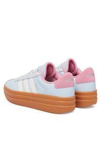 Adidas - adidas Sneakersy Vl Court Bold Shoes KJ9417 Niebieski jasny. Kolor: niebieski. Materiał: skóra #7