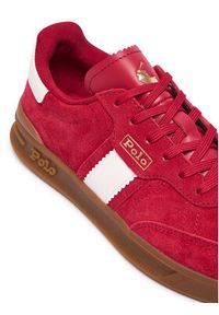 Polo Ralph Lauren Sneakersy 804956688013 Czerwony. Kolor: czerwony. Materiał: zamsz, skóra #4