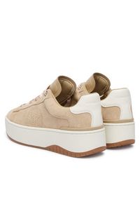 MICHAEL Michael Kors Sneakersy Dootie 43T6DTFS1S Beżowy. Kolor: beżowy. Materiał: zamsz, skóra #2