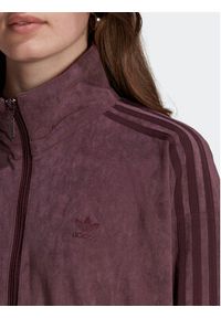 Adidas - adidas Bluza adicolor Classics HM1688 Bordowy Loose Fit. Kolor: czerwony. Materiał: syntetyk #5