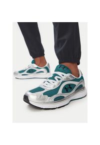 Sneakersy Under Armour. Kolor: zielony #1