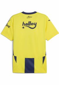 Puma - Męska koszulka domowa Fenerbahçe SK 24/25 PUMA Speed Yellow Blue Violet. Kolor: niebieski, żółty, wielokolorowy