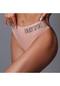 Intica - Figi brazyliany sportowe z elastycznym pasem Neige. Kolor: szary. Materiał: materiał #6