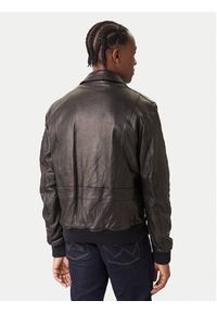 Aeronautica Militare Kurtka skórzana 252PN0846U100839 Czarny Regular Fit. Kolor: czarny. Materiał: skóra #4