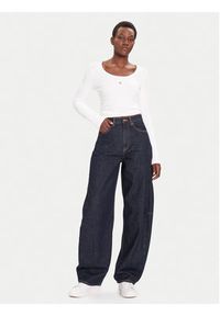 Calvin Klein Jeans Jeansy Extreme LV047D701G Granatowy Barrel Fit. Kolor: niebieski