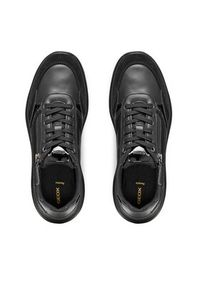 Geox Sneakersy D Plummery D56YNE 05402 C9997 Czarny. Kolor: czarny. Materiał: skóra