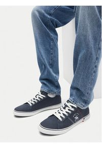 Beverly Hills Polo Club Tenisówki M-VSS24010A Granatowy. Kolor: niebieski. Materiał: materiał #2