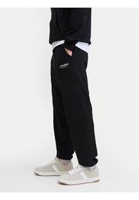 Jack & Jones - Jack&Jones Spodnie dresowe Kane Soho 12278943 Czarny Regular Fit. Kolor: czarny. Materiał: bawełna #3