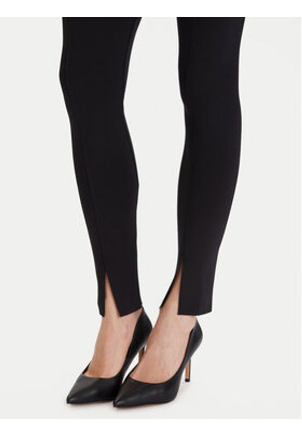 Wolford Legginsy Midnight Grace 19240 Czarny Slim Fit. Kolor: czarny. Materiał: syntetyk