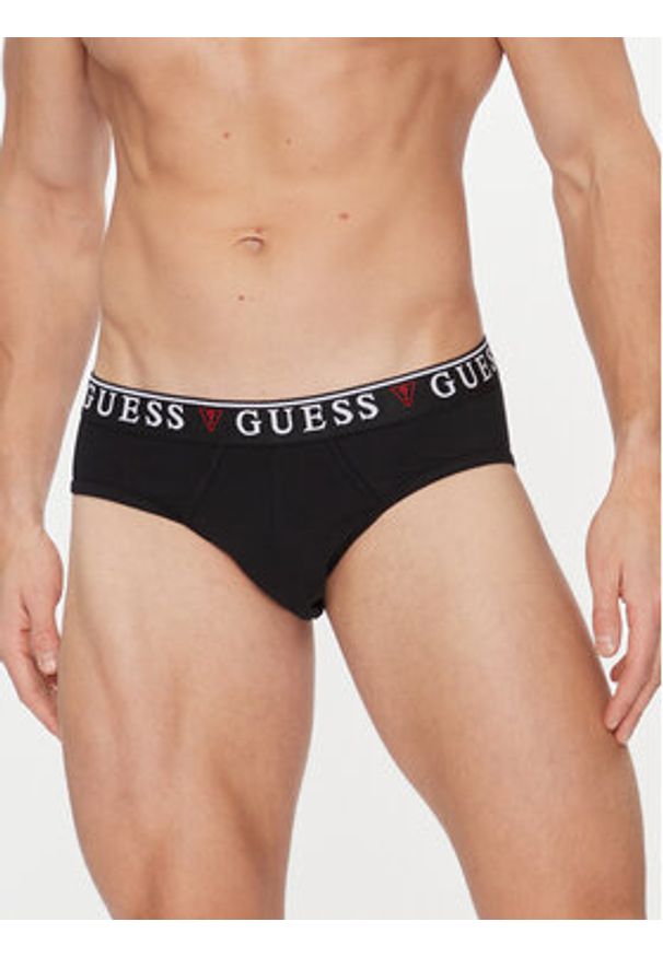 Guess Komplet slipów Brian U97G00 KCD31 Kolorowy. Materiał: bawełna. Wzór: kolorowy
