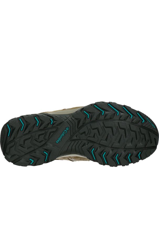 columbia - Buty Trekkingowe Damskie Columbia Redmond III Mid Waterproof. Kolor: brązowy. Materiał: skóra. Styl: sportowy