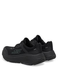 skechers - Skechers Sneakersy Max Cushioning Endea 129470/BBK Czarny. Kolor: czarny. Materiał: materiał #3