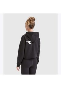 Diadora - Bluza damska DIADORA L. HOODIE CROP MANIFESTO L. Kolor: czarny