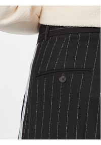 TOMMY HILFIGER - Tommy Hilfiger Spodnie materiałowe Relaxed Straight Pinstripe Pant WW0WW40513 Czarny Straight Fit. Kolor: czarny. Materiał: syntetyk #3