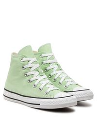 Converse Trampki Chuck Taylor All Star Hi A08582C Zielony. Kolor: zielony. Materiał: materiał