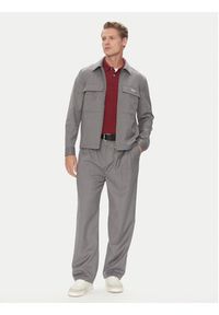 Kappa Spodnie materiałowe 62131TW 04Y Szary Regular Fit. Kolor: szary. Materiał: syntetyk #3