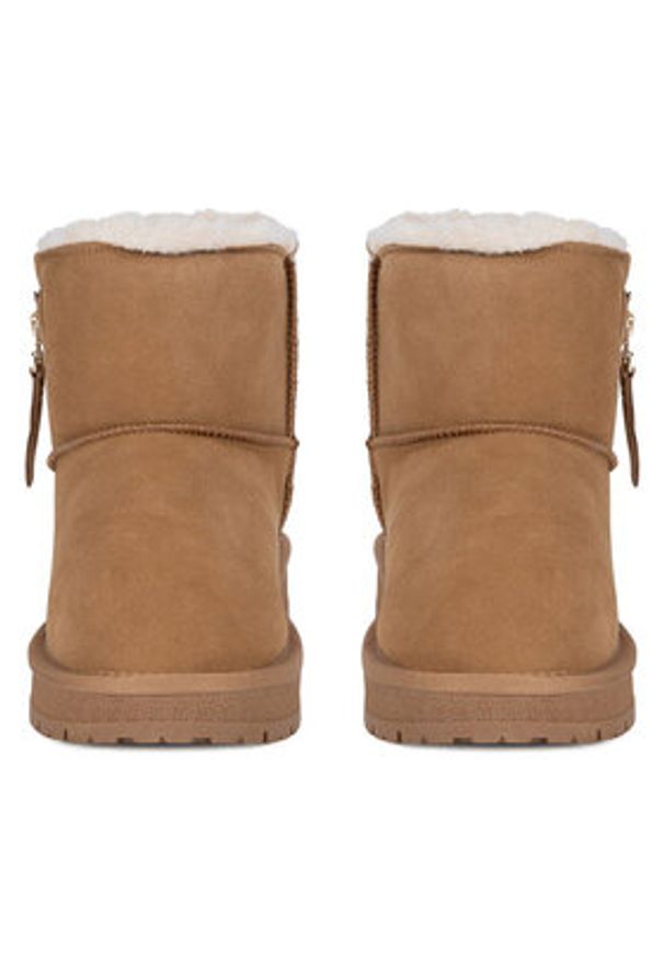 Lasocki Śniegowce WFA2975-1Z Brązowy. Kolor: brązowy. Materiał: skóra, zamsz