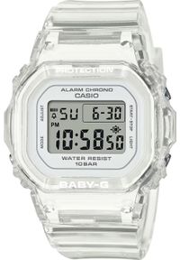 Zegarek sportowy BABY-G Zegarek Casio Baby-G BGD-565US-7ER bezbarwny pasek. Styl: sportowy