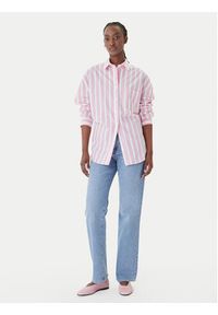 JOOP! Jeans Koszula Brenda 10100296 30101897 Różowy Oversize. Kolor: różowy. Materiał: bawełna #2
