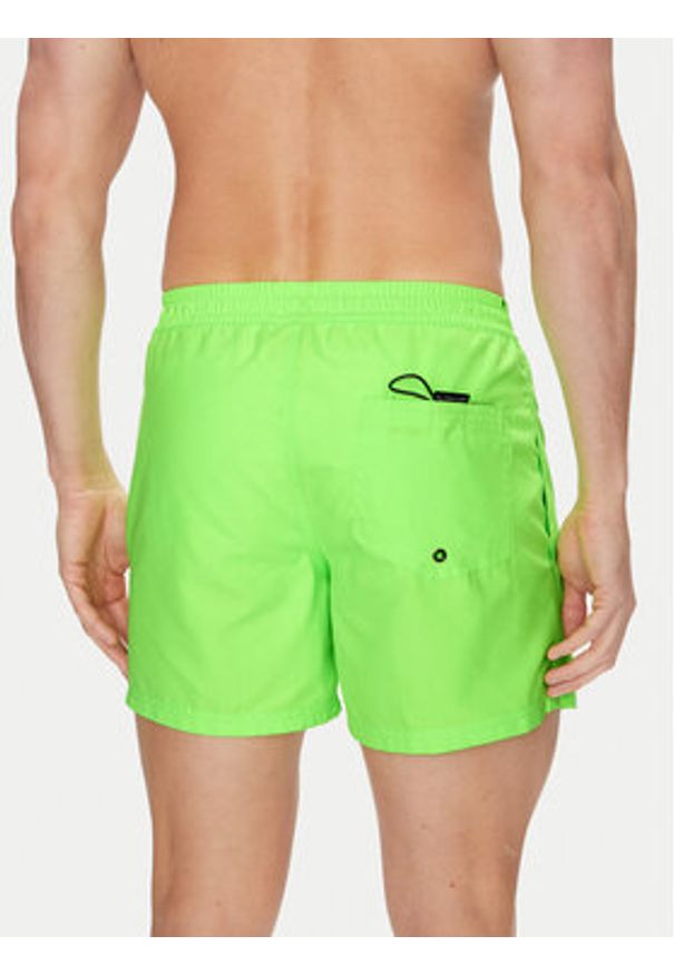 Quiksilver Szorty kąpielowe Everyday Solid Volley 15 EQYJV04120 Zielony Regular Fit. Kolor: zielony. Materiał: syntetyk