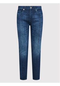 Selected Homme Jeansy Leon 16083063 Granatowy Slim Fit. Kolor: niebieski