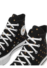 Converse Trampki Chuck Taylor All Star Lift Platform Embroidered Stars A16113C Czarny. Kolor: czarny. Materiał: materiał. Obcas: na platformie #7