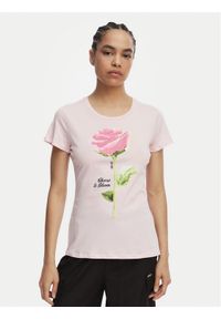 Liu Jo T-Shirt WA6477 JS923 Różowy Regular Fit. Kolor: różowy. Materiał: bawełna #1