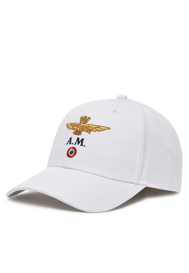 Czapka z daszkiem Aeronautica Militare. Kolor: biały