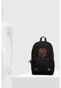 New Era plecak kolor czarny duży z nadrukiem NEW YORK YANKEES. Kolor: czarny. Wzór: nadruk #4