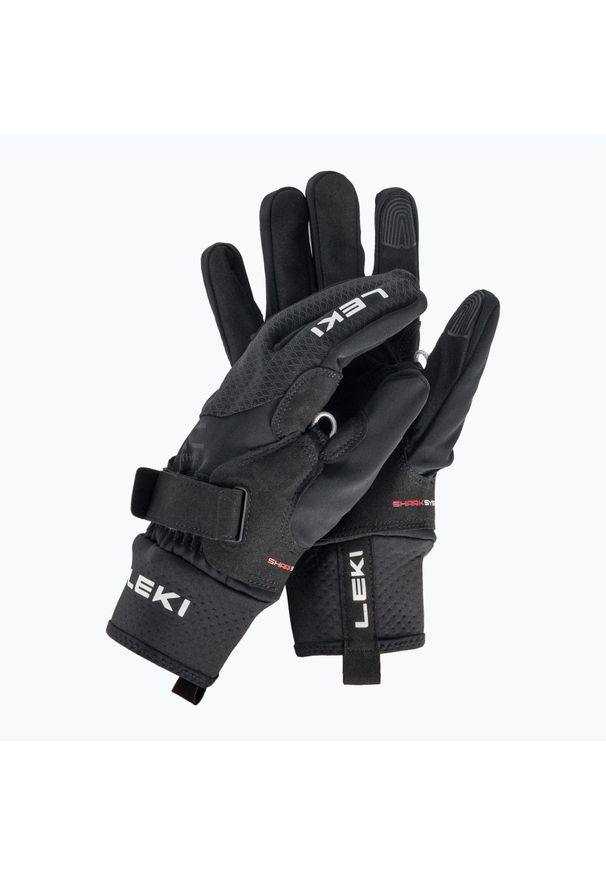 Leki - Rękawice do narciarstwa biegowego LEKI CC Thermo Shark. Kolor: czarny. Sezon: zima. Sport: narciarstwo